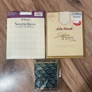 NIB Bundle of (3) VTG Pantyhose